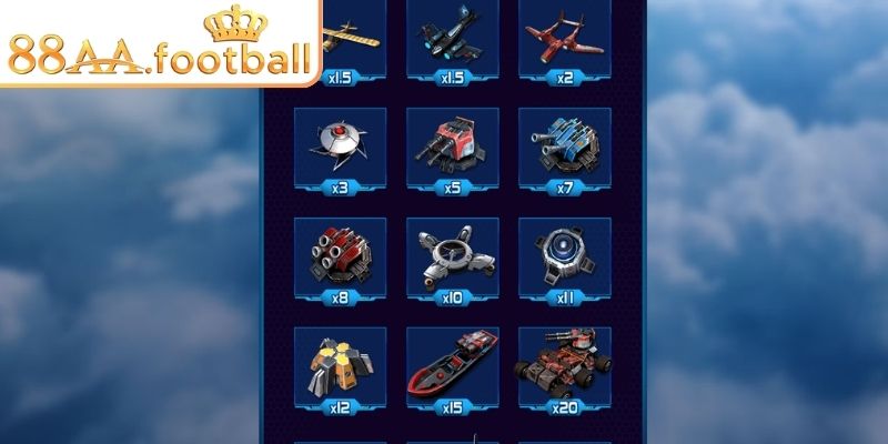 King Of The Sky 88AA – Trải Nghiệm Bắn Máy Bay Cực Hấp Dẫn 2 Luật chơi King of the Sky 88AA