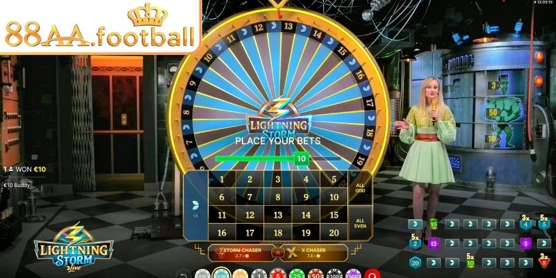 Lighting Storm 88AA - Trải Nghiệm Show Trực Tuyến Đỉnh Cao 2 Cơ chế chơi và các vòng thưởng