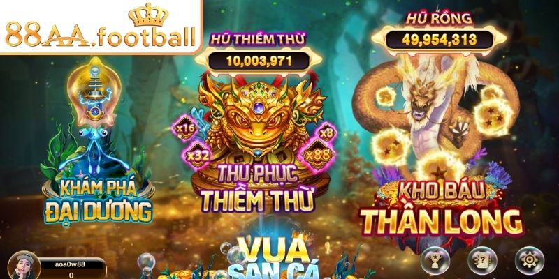 Điểm hấp dẫn của Vua Săn Cá 88AA